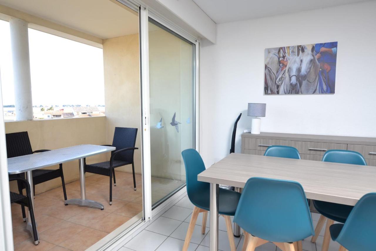 Apartmán Grand T3 6 Couchages Avec Piscine Vue Salins Le Grau-du-Roi Exteriér fotografie