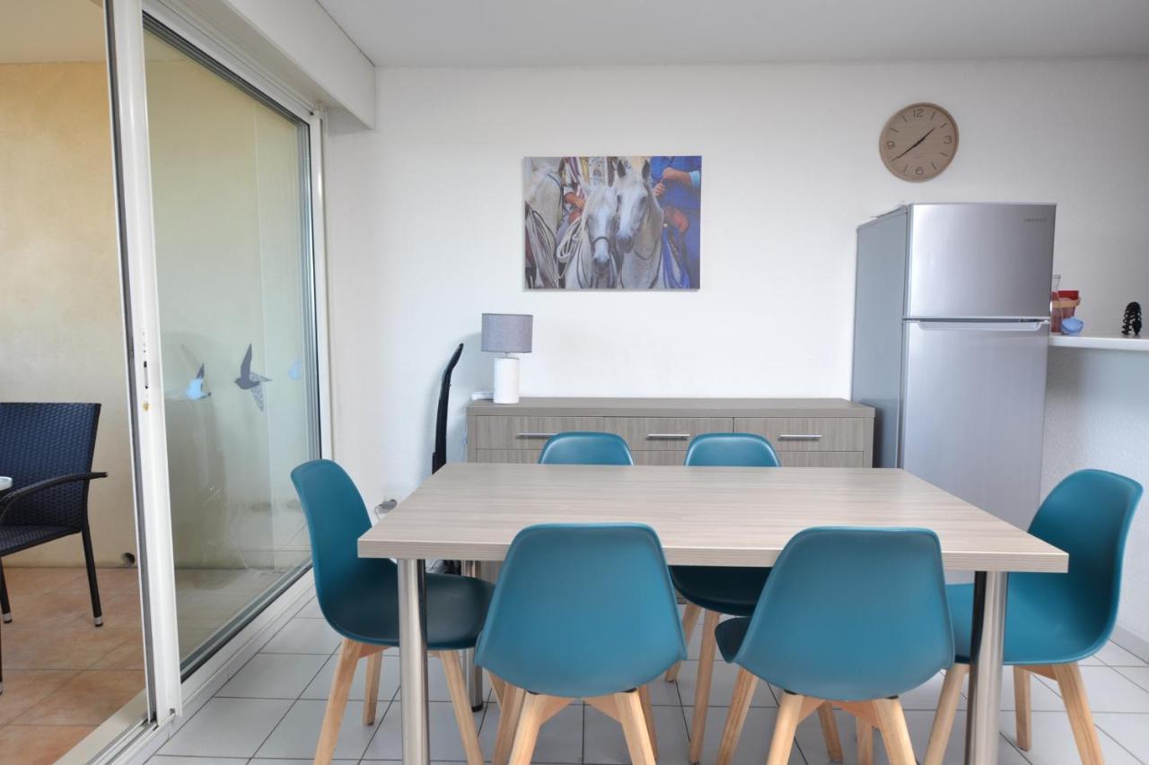 Apartmán Grand T3 6 Couchages Avec Piscine Vue Salins Le Grau-du-Roi Exteriér fotografie